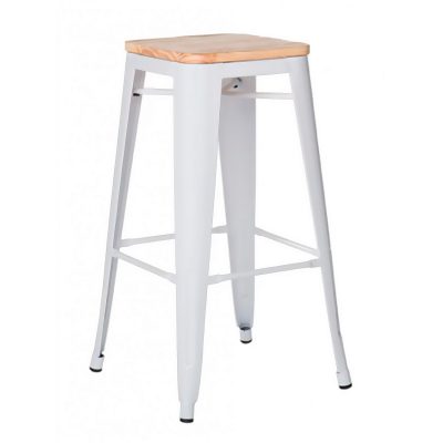 Location tabouret haut blanc à Toulouse mobilier événementiel